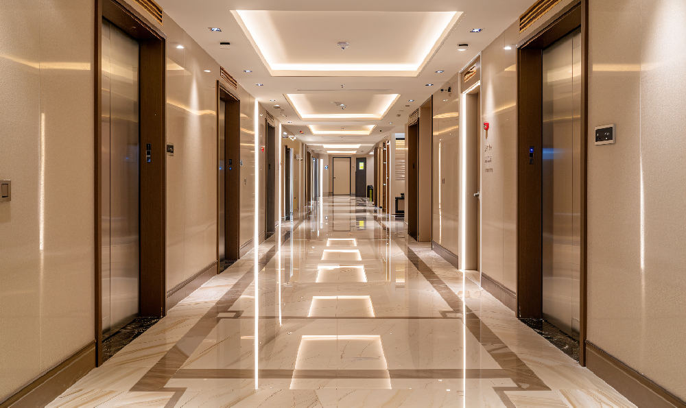 酒店走廊現代住宅區